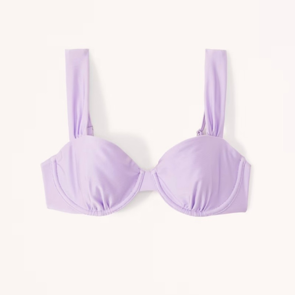 Purple Abercrombie & Fitch Underwire Bikini Top - NWT